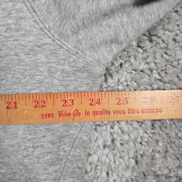 Fabletics Mens Sweater XL Gray Go To Crew Pullover Long Sleeve Spellout - Picture 7 of 10